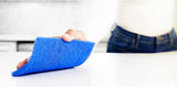 Zero Scratch Scouring Pad, Effective + Gentle Dish Scrubber for Household Cleaning, 3 Scrub Pads for Dishes, Nonstick Pots and Pans, Glass, Tubs, Showers, Reusable & Durable
