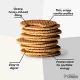 Honey Stinger Vanilla Waffle Organic Healthy Snack (12Ct.)