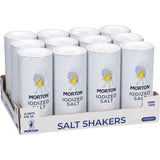 Morton Iodized Salt Shakers, 12 Pk.