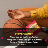 Honey Stinger Energy Chews, Fruit Smoothie Flavor, 12 Ct.