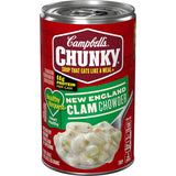 Chunky Soup, Healthy Request New England Clam Chowder, 18.8 Oz Can