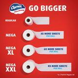 Ultra Strong Toilet Paper, 18 Mega XL Rolls = 108 Regular Rolls