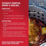 Zatarain'S Crawfish, Shrimp and Crab Boil, 4.5 Lbs.