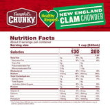 Chunky Soup, Healthy Request New England Clam Chowder, 18.8 Oz Can