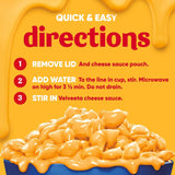 Shells & Cheese Original Microwaveable Shell Pasta & Cheese Sauce, 8 Ct Box, 2.39 Oz Cups