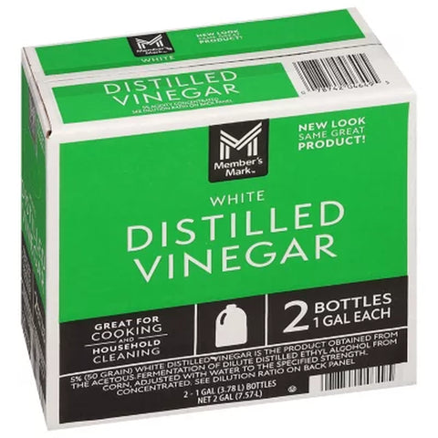Member'S Mark Distilled White Vinegar, 1 Gal., 2 Pk.
