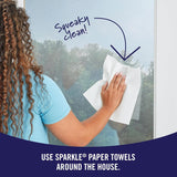Tear-A-Square Paper Towels, 2 Double Rolls = 4 Regular Rolls, Customizable Sheet Size Paper Towel