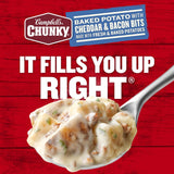 Campbell’S Chunky Soup, Baked Potato with Cheddar and Bacon Bits Soup, 18.8 Oz Can