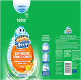 Bathroom and Shower Cleaner Disinfectant Spray, Foaming Action Bathroom Grime Fighter, Citrus Scent, 32Oz