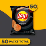 Lay'S Barbecue Potato Chips, 1 Oz., 50 Pk.