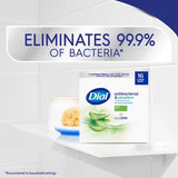 Dial Antibacterial Bar Soap, Aloe Scent, 4 Oz., 16 Ct.