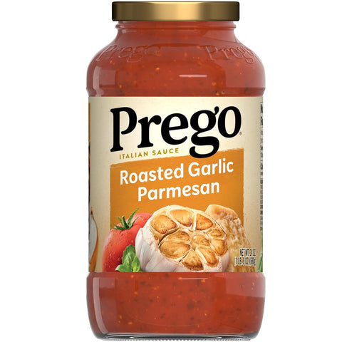 Pasta Sauce, Italian Tomato Sauce with Roasted Garlic & Parmesan Cheese, 24 Oz Jar