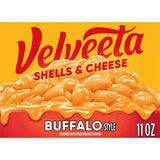 Buffalo Style Shells & Cheese with Shell Pasta, Cheese Sauce and Seasoning, 11 Oz Box