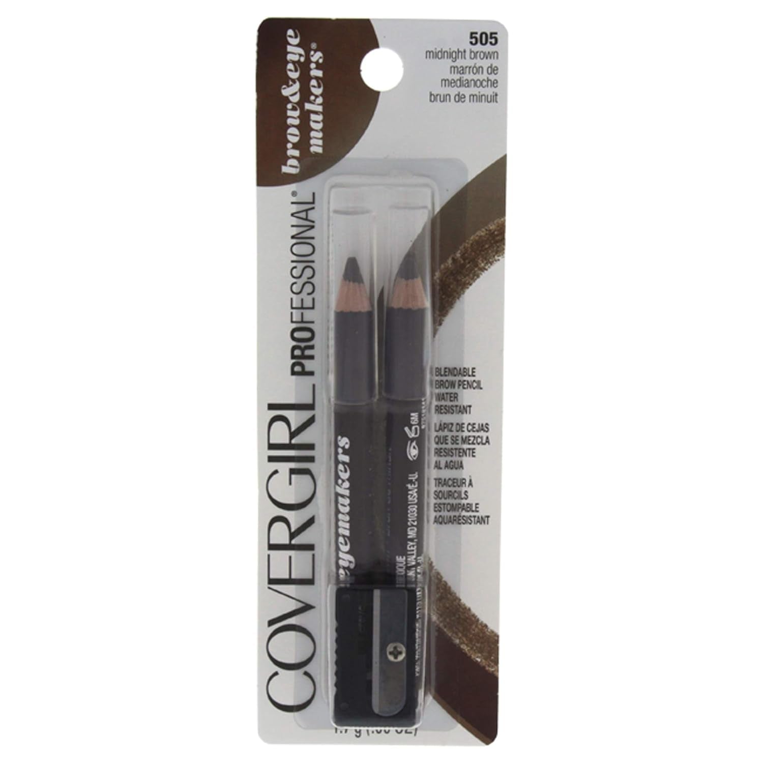 '- Easy Breezy Brow Fill + Define Brow Pencil, Sharpener Included, Long-Lasting, Deeply Pigmented, Blendable Formula, 100% Cruelty-Free