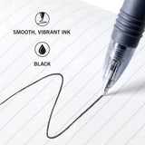 Z-Grip Retractable Ballpoint Pen, Medium Point, 1.0Mm, Black Ink, 7-Pack (22271)