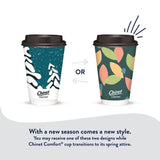 Chinet Comfort Cup and Lids, 16 Oz. 70 Ct.