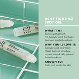 SKIN Blemish Breakthrough Acne Fighting Spot Gel, Roll-On for Treating Blemishes, Made with Salicylic Acid, Vegan & Cruelty-Free