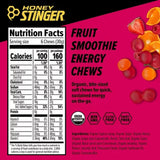 Honey Stinger Energy Chews, Fruit Smoothie Flavor, 12 Ct.