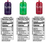 bubly Sparkling Water Variety Pack, 12 fl. oz., 24 pk.