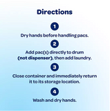 all free clear MIGHTY PACS Laundry Detergent Pacs, The Original, 120 ct.