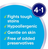 all free clear MIGHTY PACS Laundry Detergent Pacs, The Original, 120 ct.
