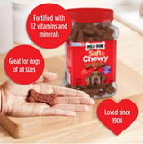 Milk-Bone, Beef & Filet Mignon Flavor, Soft & Chewy Dog Treats, 37 oz.