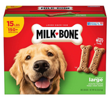 Milk-Bone Original Flavor, Large Crunchy Dog Treat Biscuits, 240 oz.