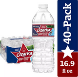 Ozarka 100% Natural Spring Water 16.9 fl. oz., 40 pk.