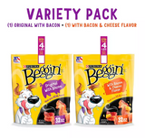 Purina Beggin' Strips Dog Treats, Bacon & Bacon and Cheese Flavors, 32 oz., 2 pk.