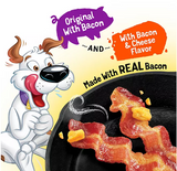 Purina Beggin' Strips Dog Treats, Bacon & Bacon and Cheese Flavors, 32 oz., 2 pk.