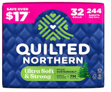 Quilted Northern Ultra Soft & Strong 2-Ply Toilet Paper 32 rolls, 244 sheets/roll