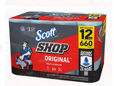 Scott Shop Towels Original 55 sheets/roll, 12 rolls