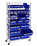 Member's Mark 24-Bin Rolling Rack