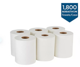 Marathon Centerpull Premium 1-Ply White Paper Towels 6 rolls, 300sheets/roll