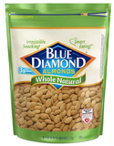 Blue Diamond Whole Natural Almonds, 40 oz.