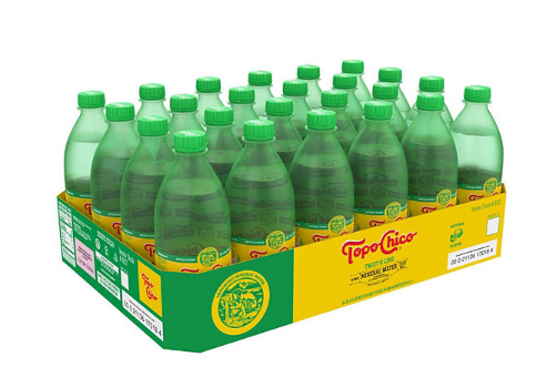 Topo Chico Twist of Lime Sparkling Mineral Water, 20 fl. oz., 24 pk.
