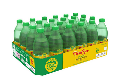 Topo Chico Twist of Lime Sparkling Mineral Water, 20 fl. oz., 24 pk.