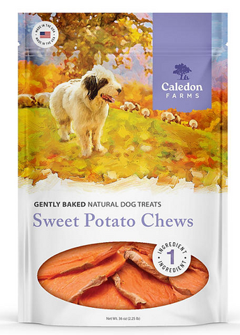 Caledon Farms Dog Treat Chews with Sweet Potato Flavor, 36 oz.