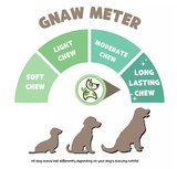 Nature Gnaws Dog Chews, Variety Pack, 19.2 oz., 18 ct.