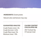 Caledon Farms Dog Treat Chews with Sweet Potato Flavor, 36 oz.