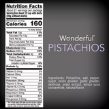 Wonderful Salt & Pepper Pistachios, 40 oz.