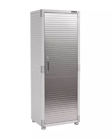 Seville Classics UltraHD Storage Cabinet, 24" W x 18" D x 66" H