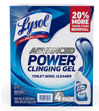 Lysol Advanced Toilet Bowl Gel Cleaner 32 fl. oz., 4 pk.