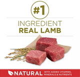 Purina ONE SmartBlend Natural Lamb and Rice, Adult Dry Dog Food, 44 lbs.