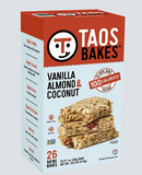 Taos Bakes Mini Snack Bars, Vanilla Almond & Coconut, 0.7 Oz., 26 Ct.