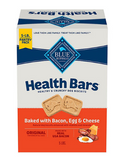 Blue Buffalo Health Bars Bacon, Egg, & Cheese Crunchy Dog Treats,,5 lbs.