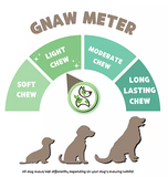 Nature Gnaws, USA Turkey Tendons Natural Dog Chews, 12 oz.