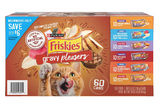 Purina Friskies Gravy Pleasers Variety Pack, Adult Wet Cat Food, 5.5 oz., 60 ct.