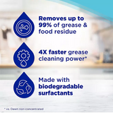 Dawn EZ-Squeeze Platinum Liquid Dish Soap, Fresh Rain Scent, 4 pk., 97.2 fl. oz.