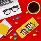 M&M'S Peanut Milk Chocolate Candy, Singles Size, 1.74 oz., 48 pk.